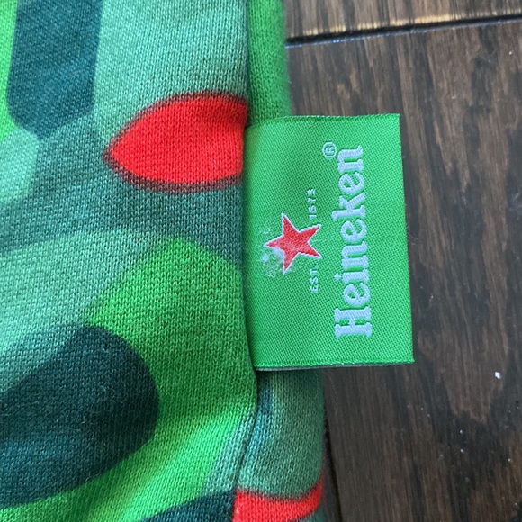 Heineken Beer Christmas Holiday Ugly Sweater Sweatshirt - Picture 6 of 8
